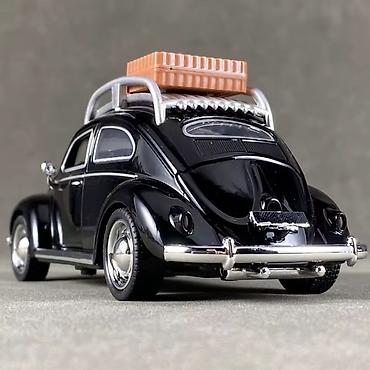 Спорт и хобби: Məhsul: 1:32 miqyaslı klassik Beetle model avtomobil - Miqyas: 1/32 — 5