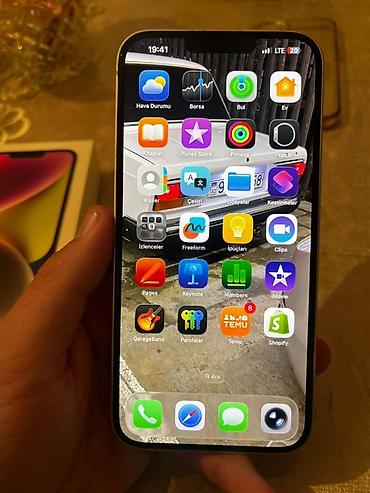 Apple iPhone: IPhone 14, Ağ, Simsiz şarj — 6