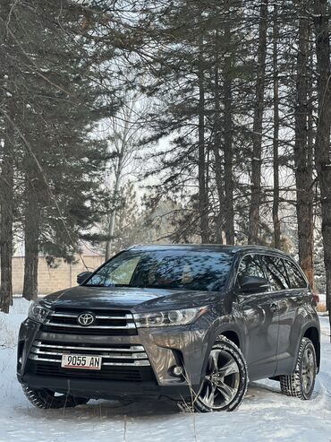 Toyota: Toyota Highlander: 2018 г., 3.5 л, Автомат, Бензин, Внедорожник