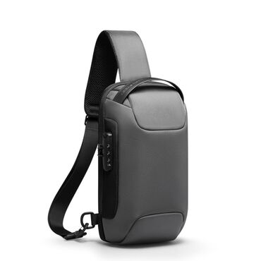 мужская кожаная сумка: Однолямочный рюкзак MR7116_07 Арт.2197 Рюкзак с одной лямкой Mini