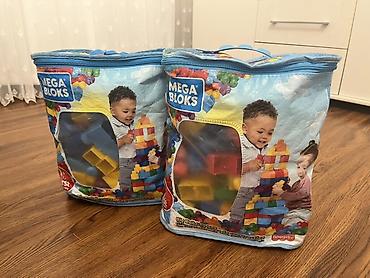 Конструктор Mega Bloks First Builders — большие строительные кубики
