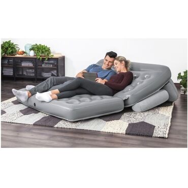 Надувные диваны: Надувной диван, Новый, Бесплатная доставка, Платная доставка, Самовывоз, цвет - Серый at lalafo.kg — 3 Надувные диваны: Надувной диван, Новый, Бесплатная доставка, Платная доставка, Самовывоз, цвет - Серый — 3