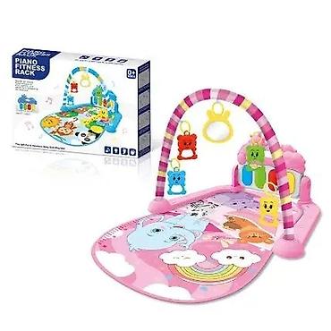 karaoke vip 2000: Interaktivna baby podloga sa lukom i mini klavirom – Piano Fitness — 1