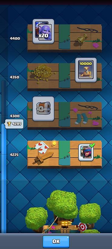 clash royale hesab satışı: Clash Royale hesabı satışı - Trophy: 4285 - Kral səviyyəsi: 11 - — 5