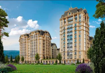 Продажа квартир: 4 комнаты, 174 м², Элитка, 6 этаж, ПСО (под самоотделку)