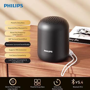 philips tat1420: Yeni Philips Kolonka, Növ - Bluetooth, rəng - Qara — 1