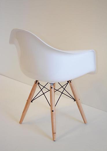 табиретка: Кресло Eames 82х64х61 белый Грузоподъемность до 150-200 кг Стул для — 3