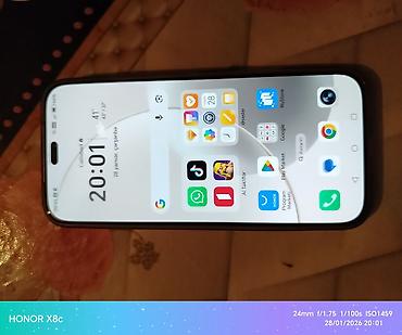 Honor: Honor 400 Lite, 256 GB, rəng - Gümüşü, İki sim kartlı — 1