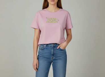 ubrania z misiem: House, Women`s T-shirt, size S