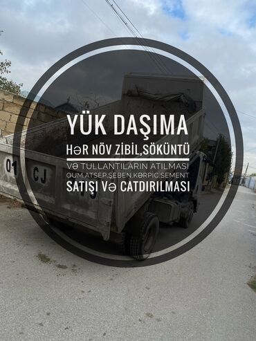 Yük daşımaları: Ən ucuz qiymətə hər növ zibil və söküntülərin atilması.Tikintinti — 2