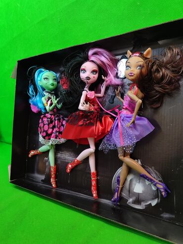 Игрушки: Кукла Монстр Хай игрушки в комплекте👧 Комплектация товара: 3 куклы в — 7