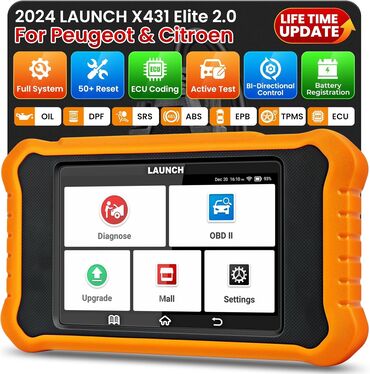 Alati za automobile: NOVO- LAUNCH X431 Creader Elite V2.0 OBD2 Peugeot i Citroen Novo - — 22