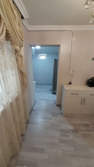 montinde kiraye evler: 1 otaqlı mənzil – zövqlü interyer - Geniş zal/yaşayış otağı
