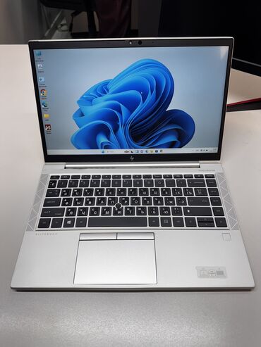 экран ноутбука: Netbook, HP, 16 ГБ ОЗУ, AMD Ryzen 5, Б/у, For simple tasks, память NVMe SSD