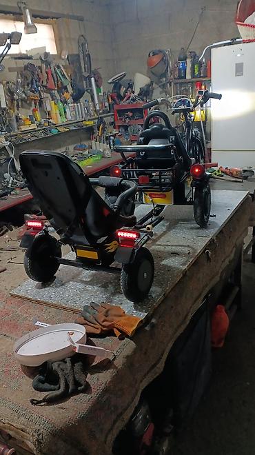 Другой детский транспорт: Самодельные картинги и прицепы/тележки для активного отдыха и хобби В — 10