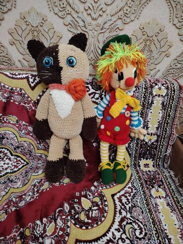 Oyuncaqlar: Toxunma kuklalar əl işidi hərəsi 50man — 9