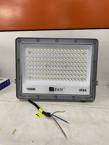 Прожекторлор: Светодиодный прожектор FAN 100W, IP65 - Мощность: 100 Вт - Световой — 1