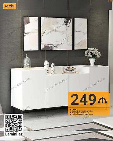Komodlar: LA MINI komod - Model: Minimalist dizaynlı asma komod - Ölçülər — 1