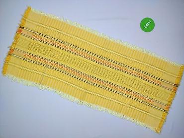 second hand things for sale: Serwetka 105 x 42, kolor - Żółty, stan - Bardzo dobry — 3