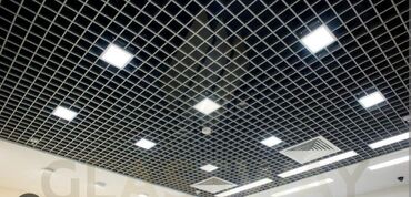 Другие стройуслуги: Подвесной потолок грильято 0.4mm ячейки 100×100mm из алюминиевого