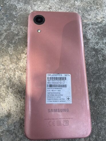 карты памяти goodram для планшетов: Samsung Galaxy A03s, Жаңы, 32 ГБ, түсү - Кызгылт, 2 SIM