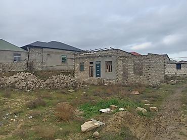 yari tikili evler: Satılır: yarımçıq tikili və torpaq sahəsi - Tikili: daşdan inşa — 1