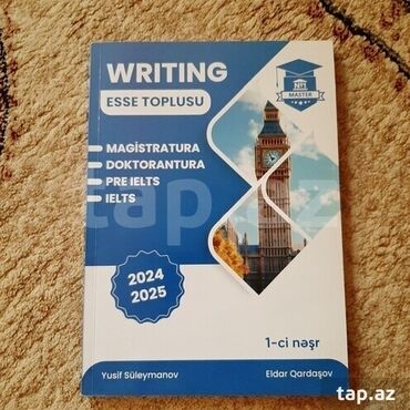 Coğrafiya: Məhsul: “Writing – Esse Toplusu” kitabı (1-ci nəşr) Xüsusiyyətlər: -