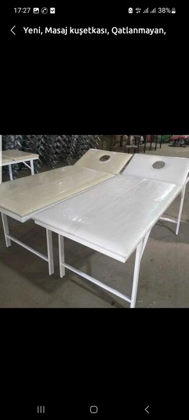 Kuşetkalar: Yeni, Masaj kuşetkası, Qatlanan, rəng - Ağ — 12