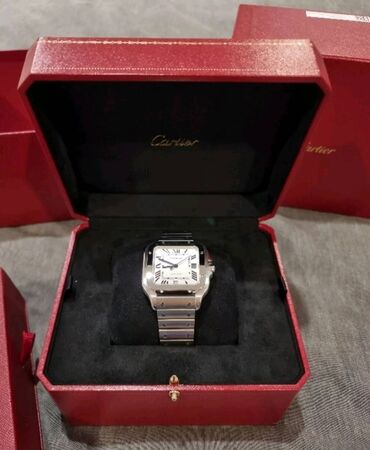 Ručni satovi: New watch Cartier Santos with box original 39mm