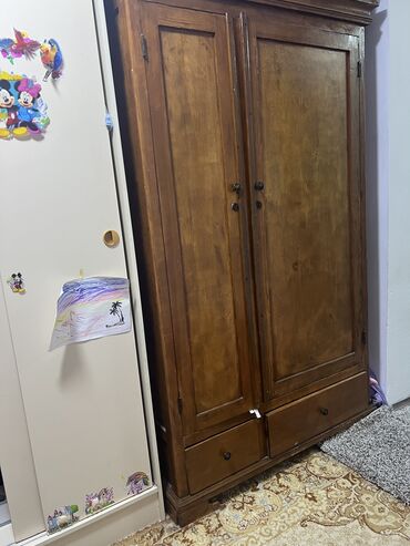детский шкаф бу: Шкаф для одежды, Б/у, Прямой, Дерево