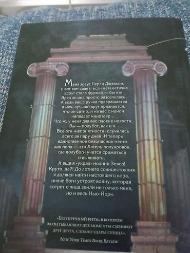 граф: Книга: Рик Риордан — «Перси Джексон и Олимпийцы. Похититель молний» — 2