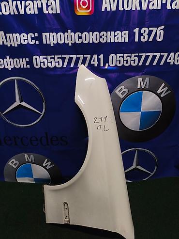 w211 e63: Крыло Переднее левое Mercedes-Benz, 2006 г., Б/у, Оригинал — 1
