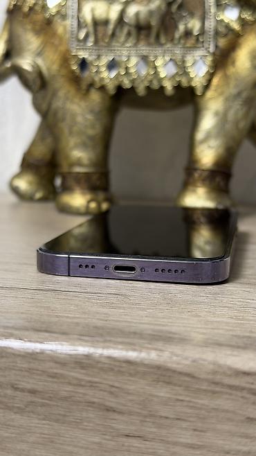 iphone cs max: IPhone 14 Pro, Б/у, 256 ГБ, Deep Purple, Коробка, 75 % — 4