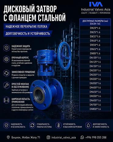 plaud note: Дисковый затвор с фланцем стальной (модель D343H-16C) Ключевые — 1
