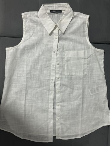 байковые рубашки мужские: Рубашка M (EU 38), цвет - Белый