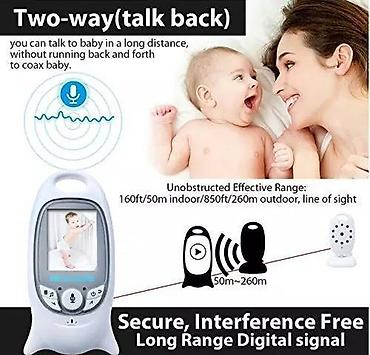 Видеоняни: Видеоняня радионяня Baby Monitor VB601 ночное видение и термометр — 14