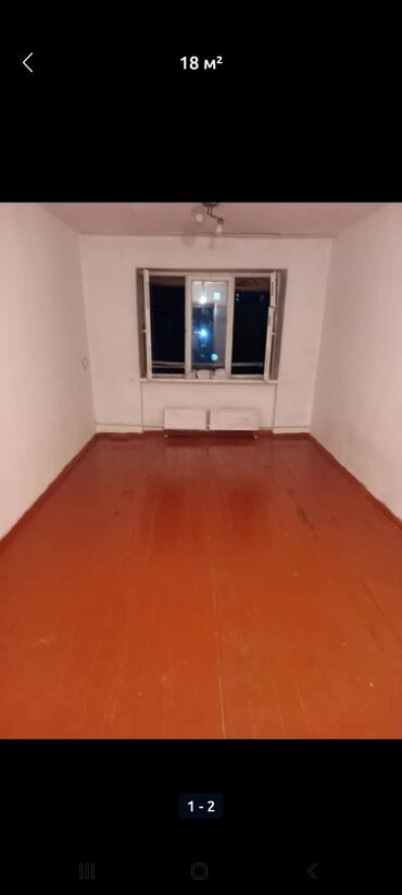 панельные дома: 18 м², Без мебели