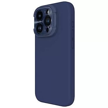 branik: Maska Nillkin Lens Wing Magnetic za iPhone 15 Pro 6.1 plava. Uz brzu — 2