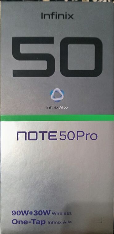 дешевый ноутбук: Infinix Note 40 Pro, Жаңы, 256 ГБ, түсү - Кызгылт көк, 2 SIM