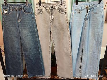 Джинсы: Женские джинсы из плотного денима, несколько вариантов кроя и — 19