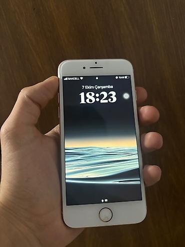 iphone quba: IPhone 8, 64 GB, Rose Gold, Qırıq — 2