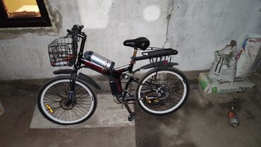 титан велосипед: Электронный Велик, 26 размер, находу, батарея 25 км хватить