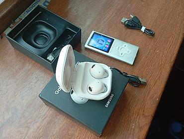 Səsgücləndiricilər, qulaqlıqlar və mikrofonlar: Məhsul: Samsung Galaxy Buds2 Pro (ağ rəng) Xüsusiyyətlər: - “Sound by — 5