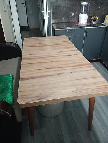 kunc divanlar 2021: Açılan mətbəx/otaq masası - Material: Ağac teksturalı MDF/laminat — 1