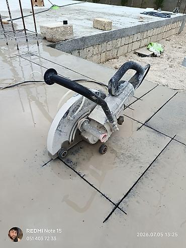 Beton işləri: Beton kəsmə və deşmə xidməti - Monolit beton, dəmir-beton, kərpic və — 11