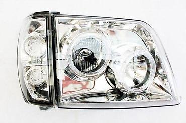 pracka sa laserom: HROM ANGEL EYES FAROVI TOYOTA LAND CRUISER 90 95 | Hrom beli tuning — 3