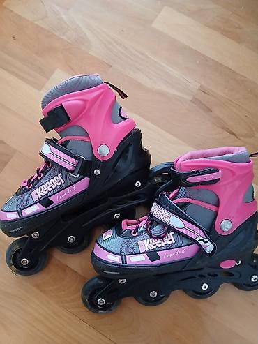 heelys baku: Yenidir 2 defe surulub cemi baha alinib - Rəng: çəhrayı/qara-boz — 1
