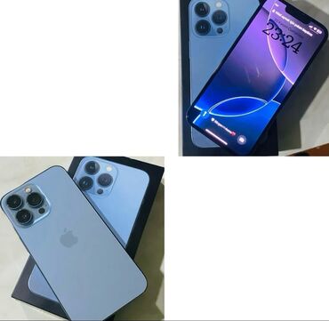 ayfon 13 pro qiymeti: IPhone 13 Pro, 128 ГБ, Blue Titanium, Face ID, Отпечаток пальца
