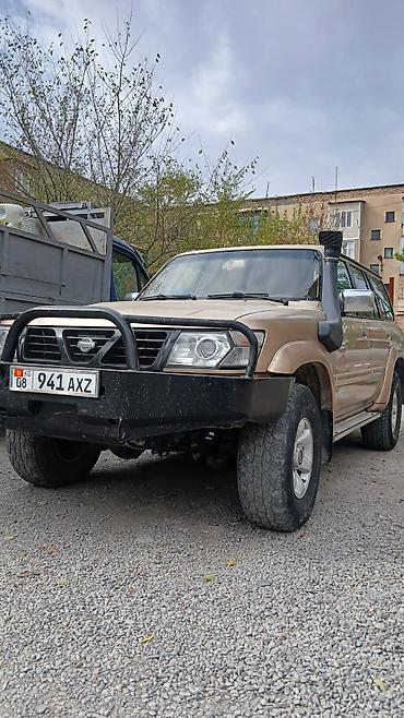 Nissan Patrol: 1998 г., 4.5 л, Механика, Бензин, Внедорожник at lalafo.kg Nissan Patrol: 1998 г., 4.5 л, Механика, Бензин, Внедорожник