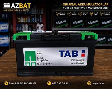 TAB, 80 ah, Orijinal, Almaniya, Yeni lalafo.az -da TAB, 80 ah, Orijinal, Almaniya, Yeni